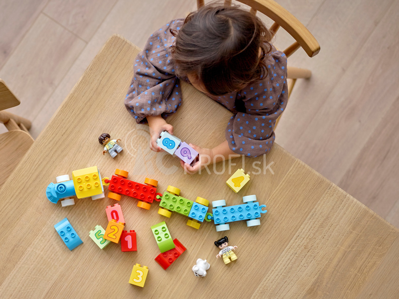 LEGO DUPLO - Vlak s číslami - Učíme sa počítať