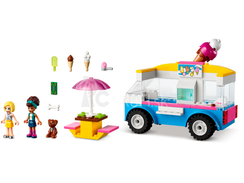 LEGO Friends - Zmrzlinárske auto