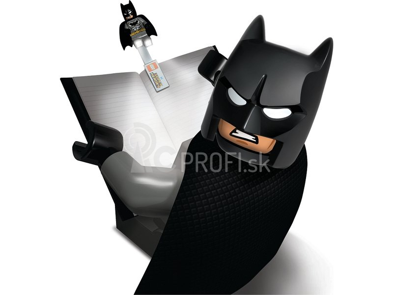 LEGO lampička na čítanie DC Super Heroes Grey Batman
