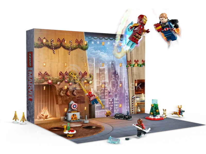 LEGO Marvel - Adventný kalendár Avengers