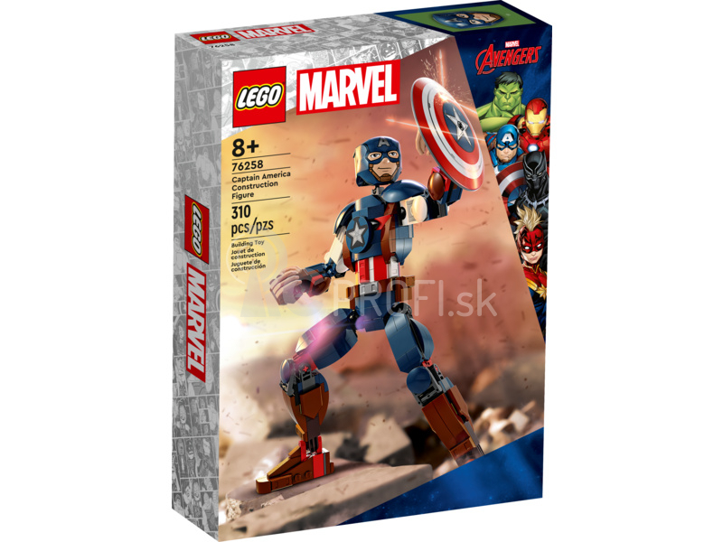 LEGO Marvel - Postavička Kapitána Ameriky