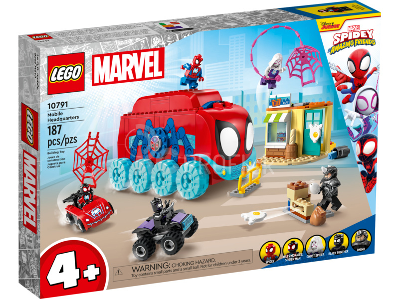 LEGO Marvel - Spideyho mobilná základňa