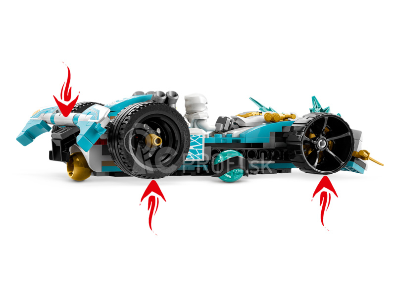 LEGO Ninjago - Zaneovo dračie pretekárske auto Spinjitzu