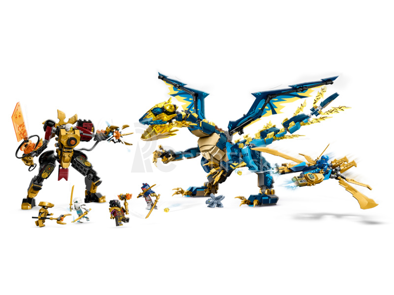 LEGO Ninjago - Životný drak vs. robotická cisárovná