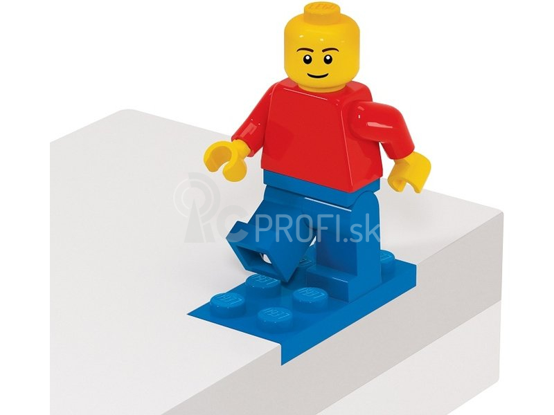 LEGO puzdro s minifigúrkou modré