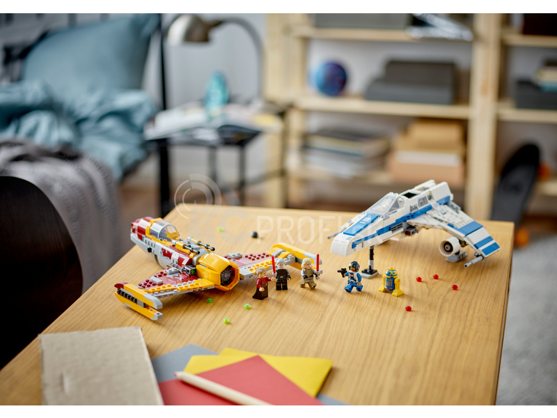 LEGO Star Wars - Stíhačka E-wing Novej republiky vs. stíhačka Shin Hati