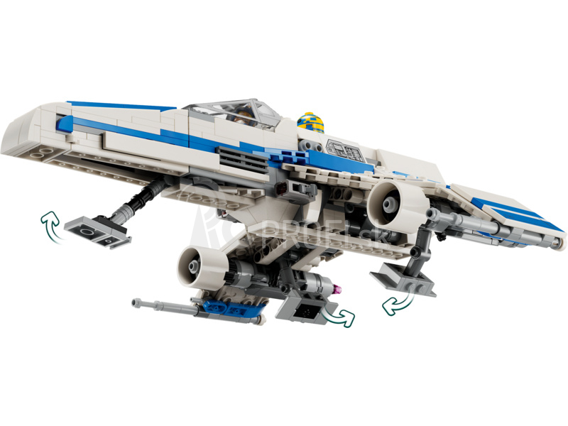 LEGO Star Wars - Stíhačka E-wing Novej republiky vs. stíhačka Shin Hati