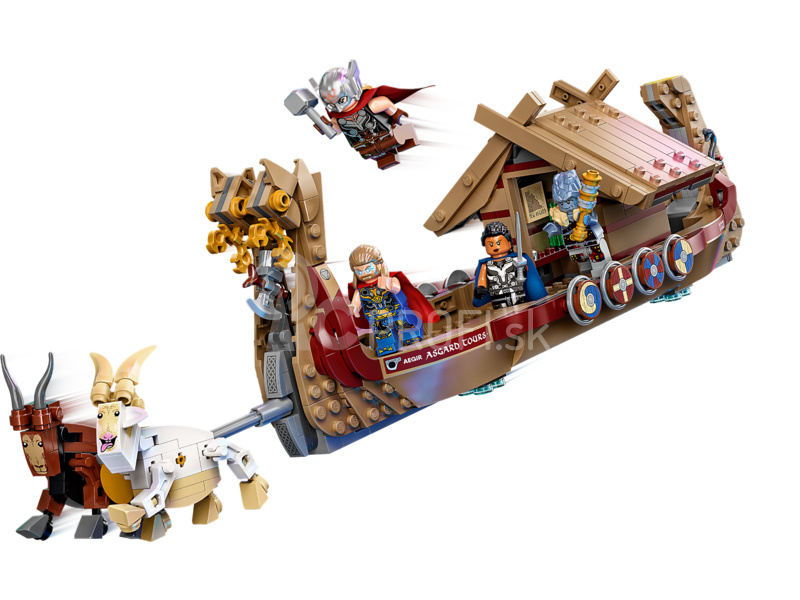 LEGO Super Heroes - Loď s kozím vozom