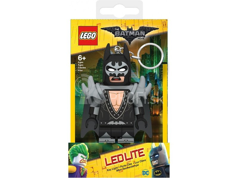 LEGO svietiaca kľúčenka – Batman Movie Glam Roker