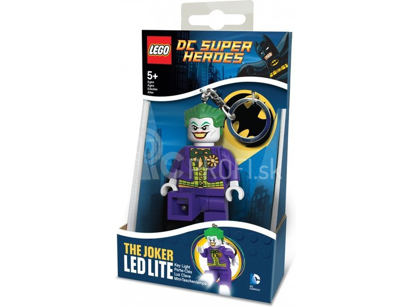 LEGO svietiaca kľúčenka – Super Heroes Joker