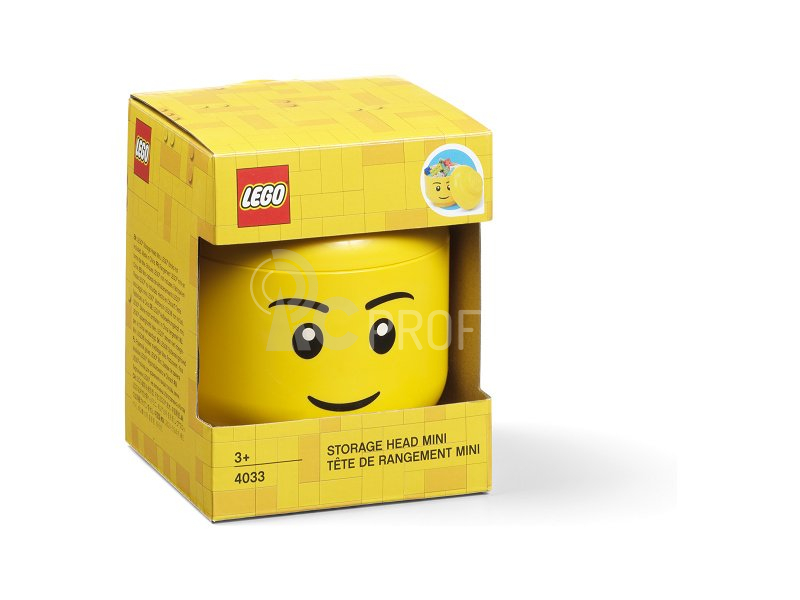 LEGO úložná hlava mini – chlapec
