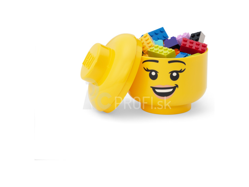 LEGO Storage Head mini – šťastný chlapec