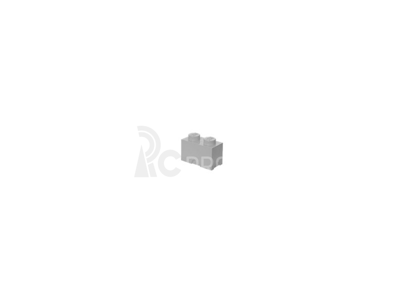 LEGO úložný box 125x250x180mm – sivý