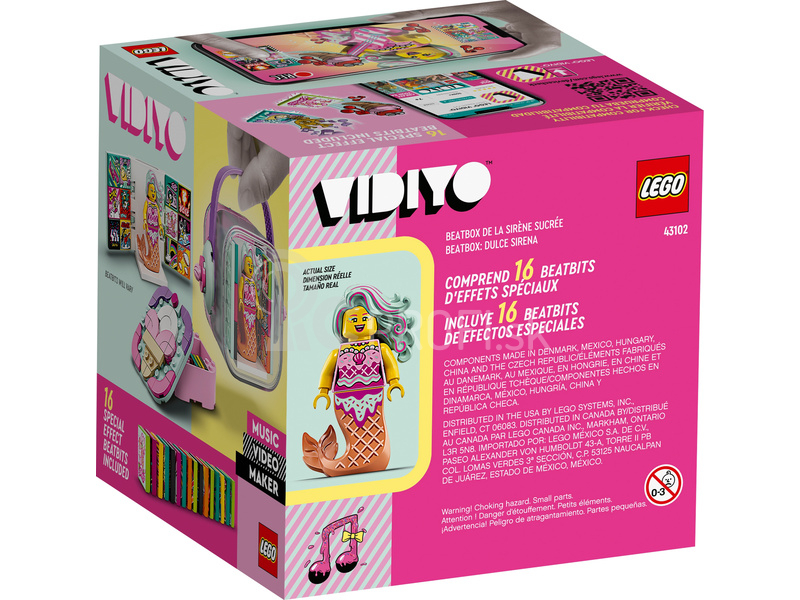 LEGO Vidiyo - BeatBox pre sladkú morskú pannu
