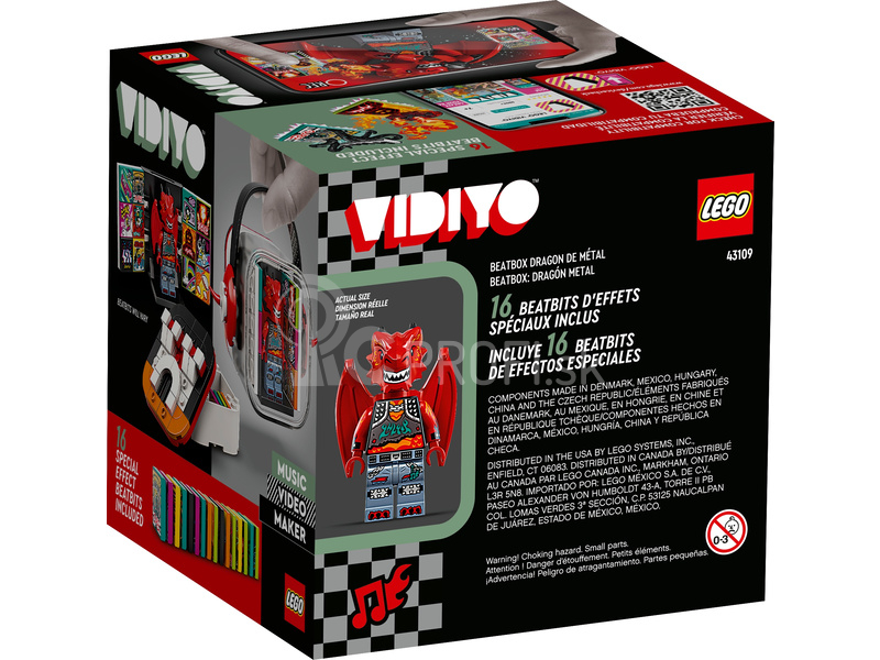 LEGO Vidiyo - Kovový drak BeatBox