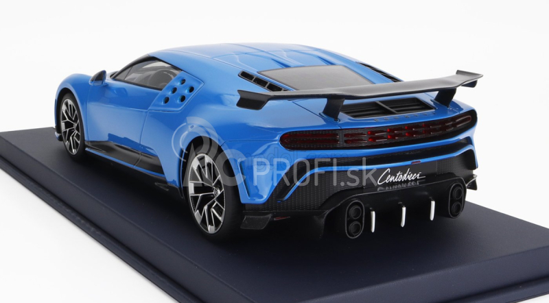 Looksmart Bugatti Centodieci Výrobná verzia 2023 1:18 Agile Blue