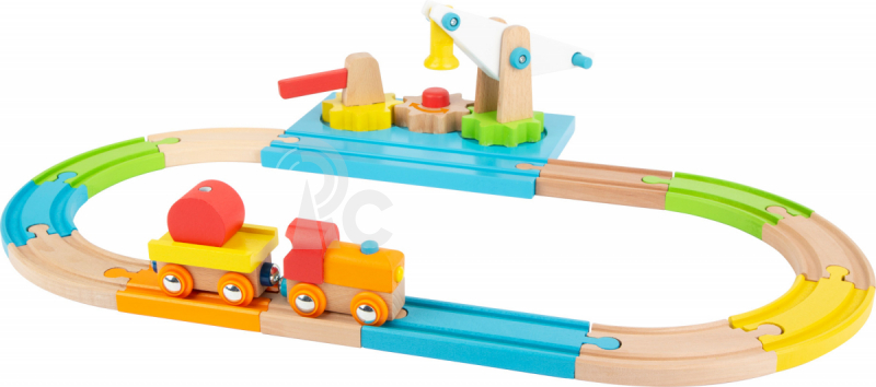 Malá drevená vlaková dráha Junior