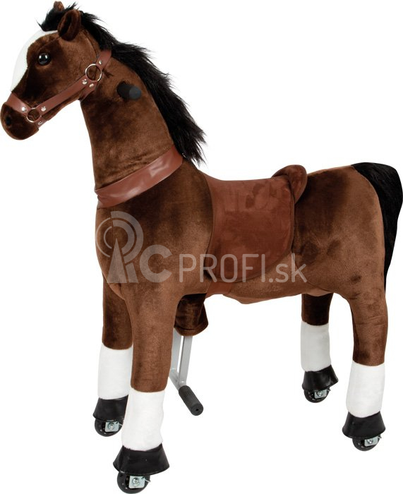 Malý jazdecký kôň na kolieskach