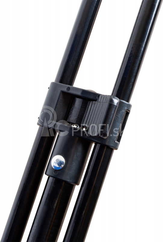 Malý nožný kovový skladací vozík so strieškou
