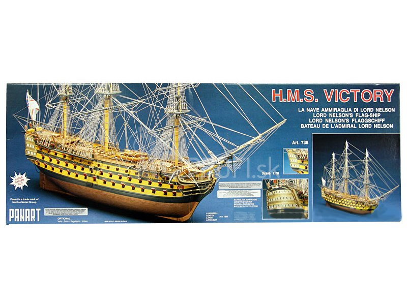 Mantua Model HMS Victory Panart 1:78 kit