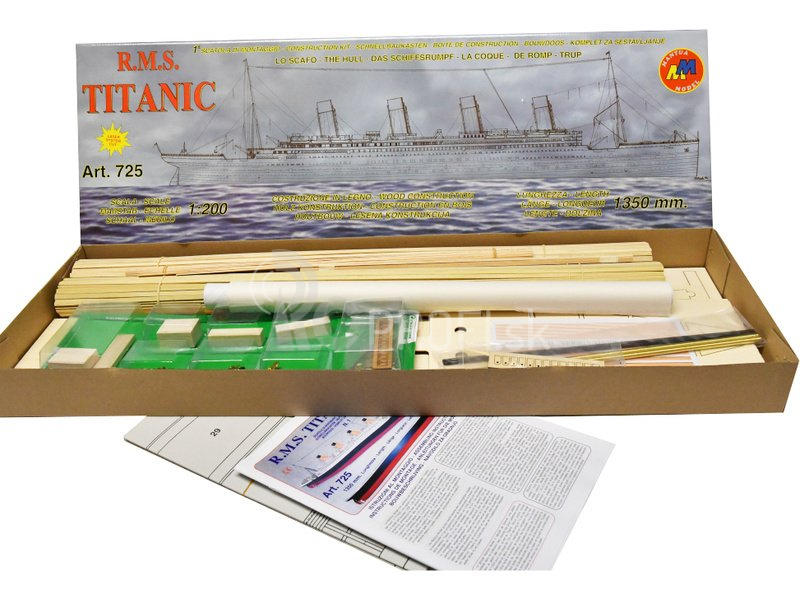 Mantua Model Titanic 1:200 set No.1 kit