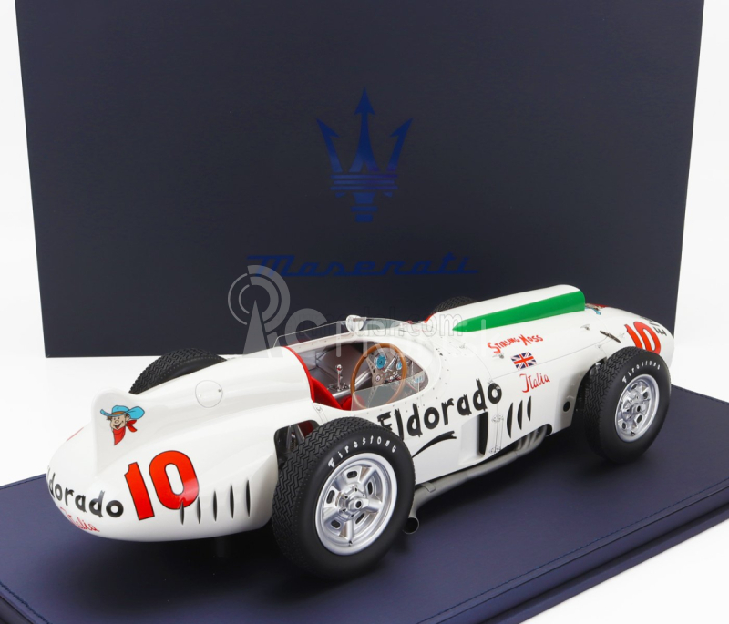 Maserati modely Maserati Tipo 420 M/58 Eldorado N 10 500 Miglia Monza 1958 Stirling Moss - Ralph Liguori 1:12 Biela