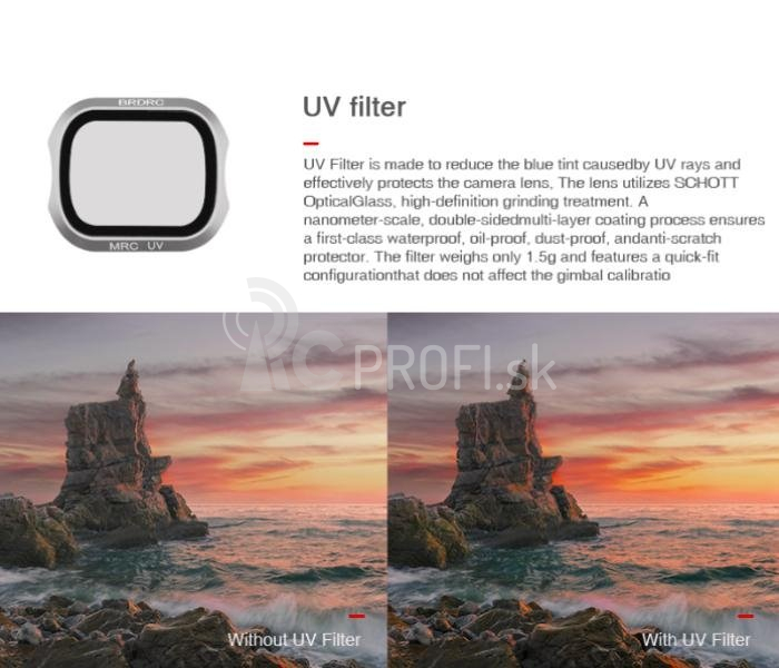 MAVIC 2 PRO – UV filter