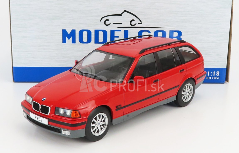 Mcg BMW radu 3 320i (e36) Touring 1995 1:18 Červená
