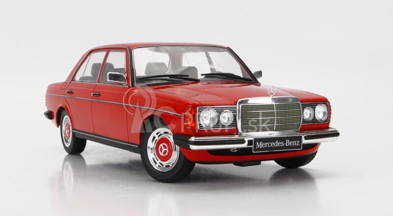 Mercedes benz triedy E 230e (w123) 1975 1:18 Červená