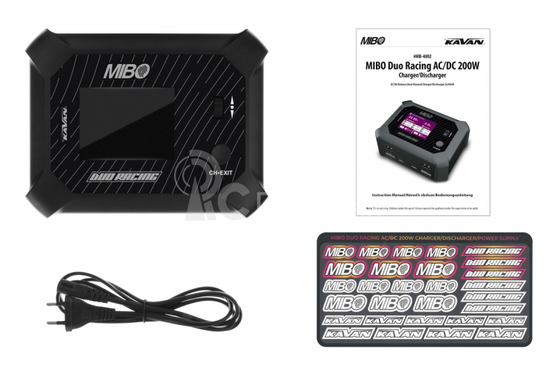 MIBO Duo Racing AC/DC 200W nabíjačka/vybíjačka