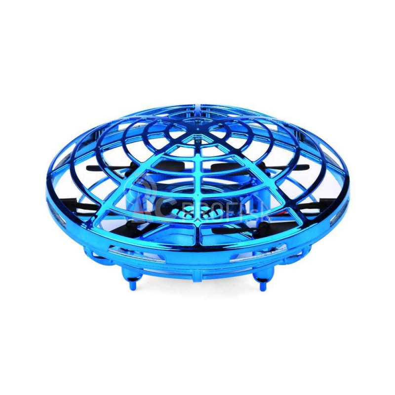 Mini dron UFO, modrá
