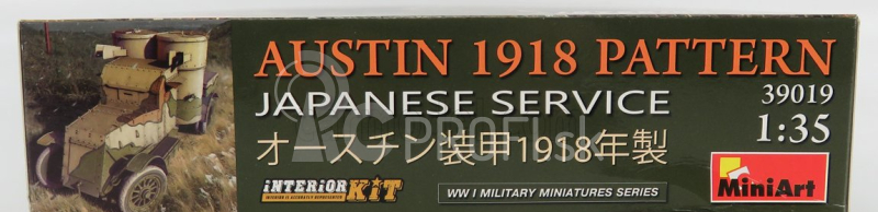 Miniart Austin Pattern Military Tank Japanese Service 1918 1:35 /