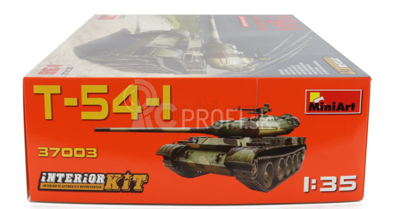 Miniart Tank T-54-i Sovietsky stredný vojenský tank 1945 1:35 /