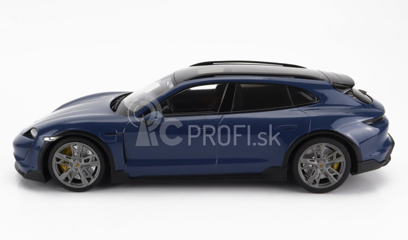 Minichamps Porsche Taycan Turbo S Cross Turismo 2021 1:18 Blue Met