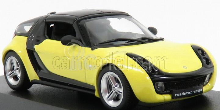 Minichamps Smart Roadster Coupe 2003 1:43 žltá čierna