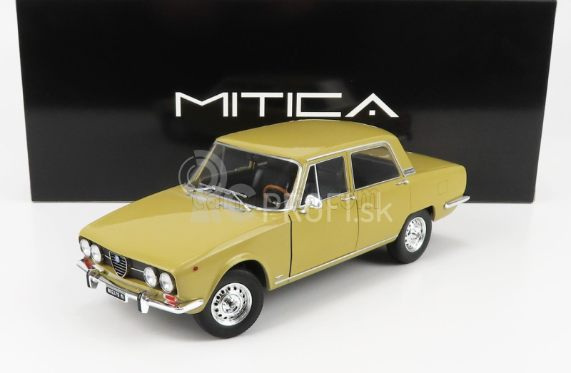 Mitica-diecast Alfa romeo 2000 Berlin 1971 1:18 Giallo Piper 116