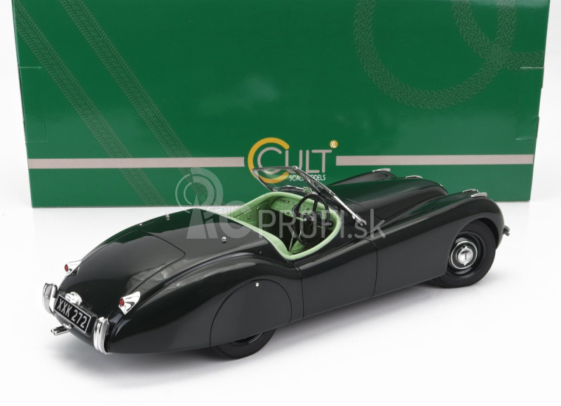 Modely Jaguar Xk120 Ots Spider Cabriolet Open 1948 1:18 Zelená
