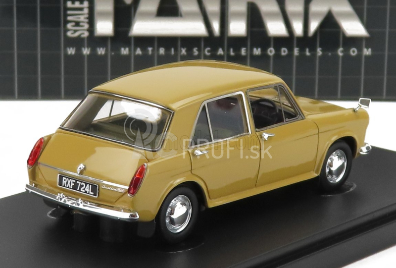 Modely v mierke Matrix Austin 1300 Mkiii 4-dverový 1971 1:43 Žltá