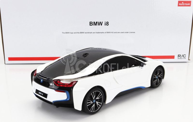 Mondomotors BMW I8 Coupe 2018 1:18 biela čierna
