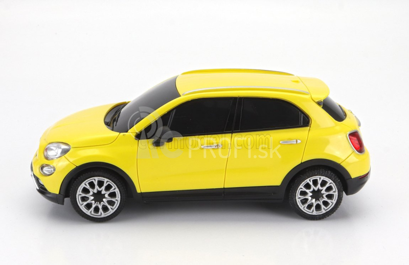 Mondomotors Fiat 500 X 2014 1:24 žltá