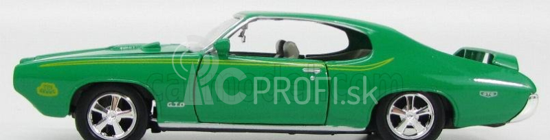 Motor-max Pontiac Judge Gto Coupe 1969 1:24 Zelená