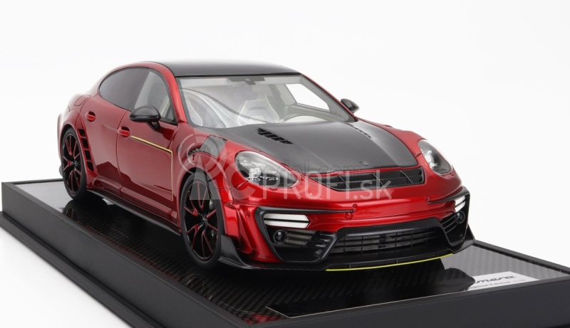Motorhelix Porsche Panamera Mansory 2019 1:18 Red Met Carbon