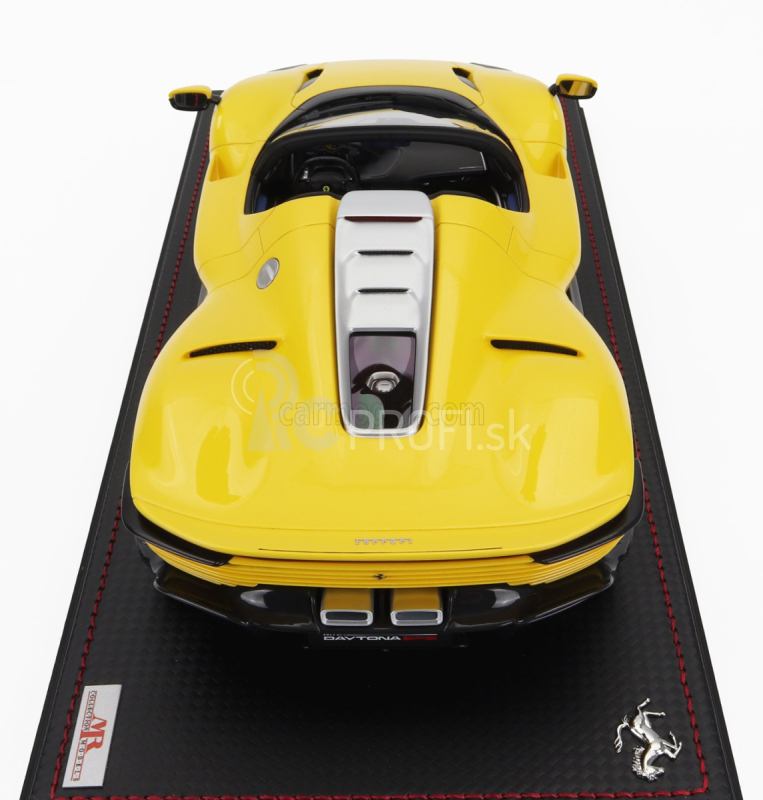Mr-models Ferrari Daytona Sp3 2022 - Con Vetrina - S vitrínou 1:18 Giallo Modena - žltá