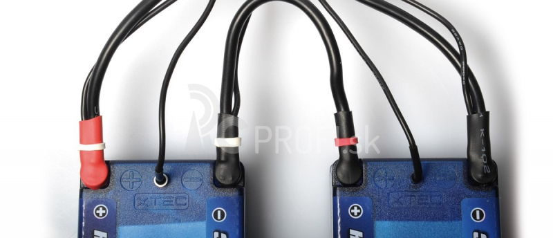 Nabíjací kábel 2x2S LiPo HARDCASE z G4 na P4/5 vrátane balančného konektora. XH