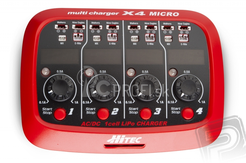 Nabíjač MultiCharger X4 Micro 4x 1S LiPo