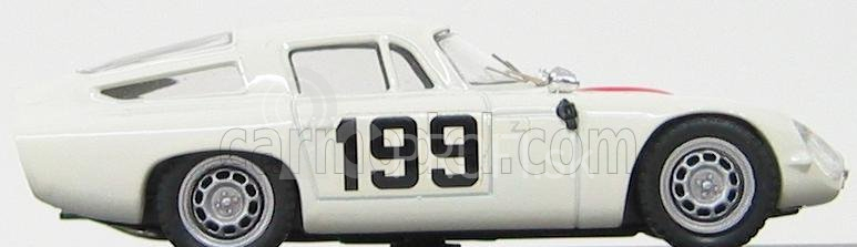 Najlepší model Alfa romeo Tz1 N 199 Monza 1964 D.nabokov 1:43 Biela červená