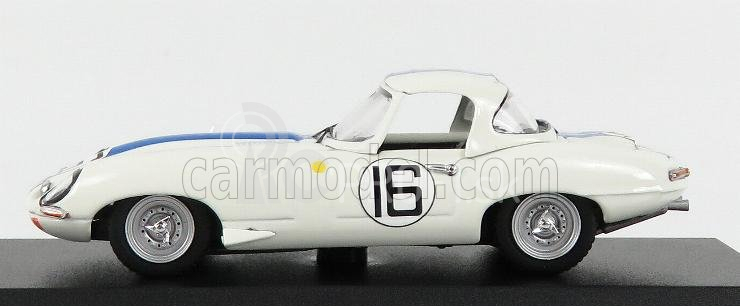 Najlepší model Jaguar E-type 3.8l Team Briggs Cunningham N 16 24h Le Mans 1963 R.salvadori - P.richards 1:43 White Blue