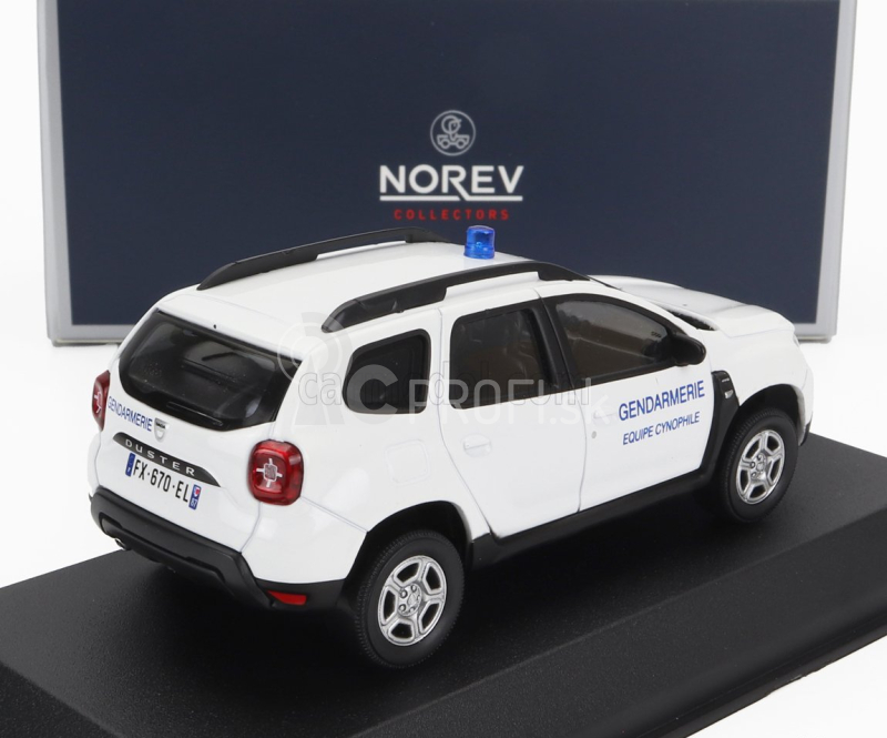Norev Dacia Duster Police Equipe Cynophile 2020 1:43 Biela