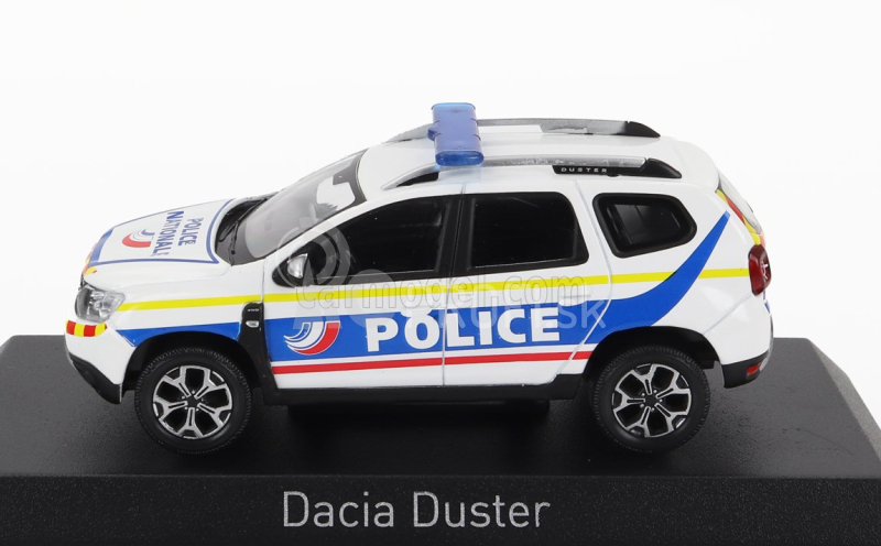 Norev Dacia Duster Police Nationale 2021 1:43 Biela modrá žltá