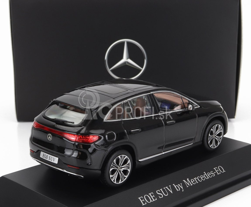 Nzg Mercedes benz Eqe Suv Art Line (x294) 2023 1:43 Obsidian Black Met